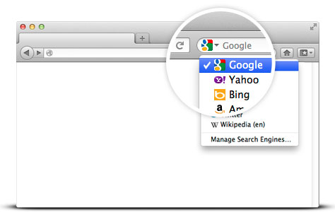 set google as search browser for mac